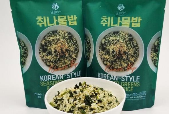  전라남도농업기술원, 해남·고흥 농산물 활용 ‘냉동 취나물밥’ 개발_2