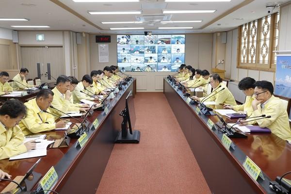 신안군 보도자료- 신안군, 가뭄·폭염 대응상황 보고회 개최... 현장 대응 총력_2