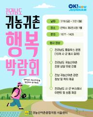 행복박람회에서 전라남도 만나요